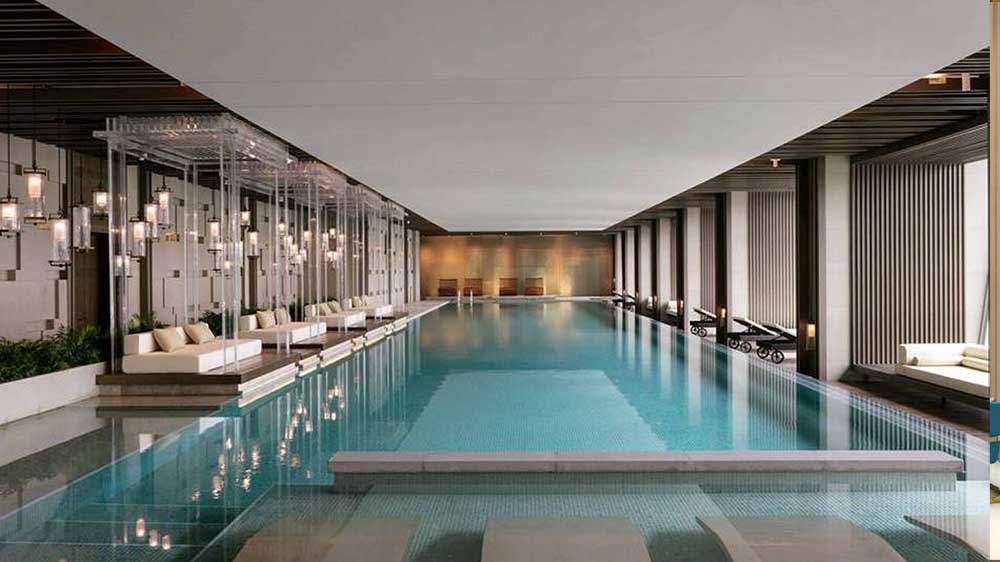 indoor olympic size swimming pool
